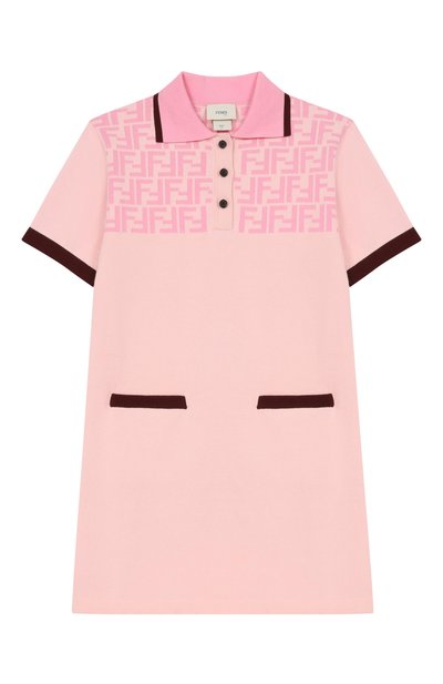 Хлопковое платье FENDI, арт. JFG246/AVVT/3A-6A
