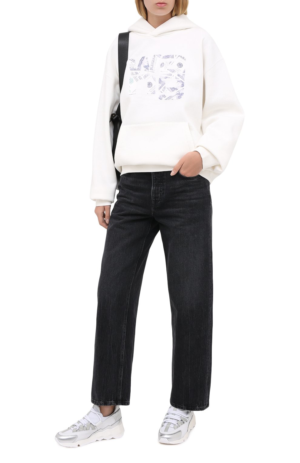 Джинсы ALEXANDER WANG серого цвета по цене 54200 руб., арт. 4DC2204718, фото 2 Джинсы ALEXANDER WANG, арт. 4DC2204718, фото 2