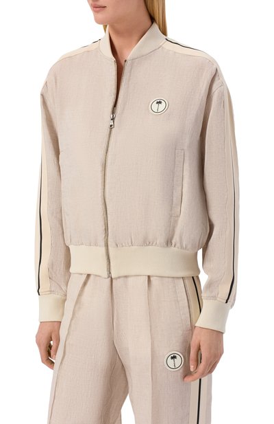 Льняной бомбер PALM ANGELS, арт. PWBD06BS26FAB001, фото 3