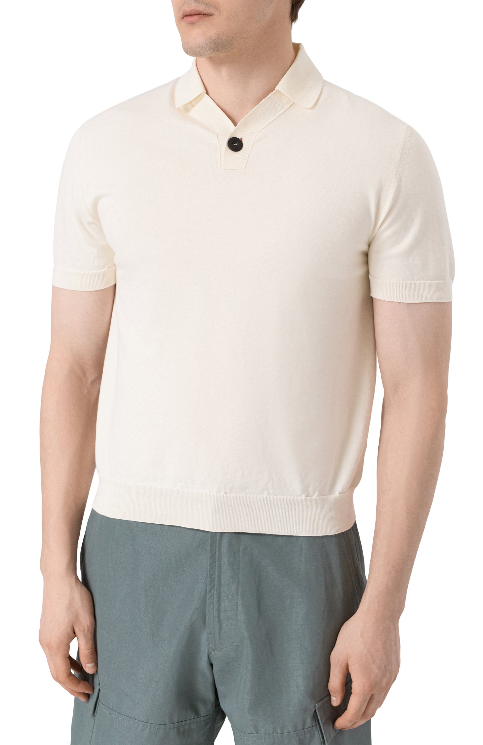 Хлопковое поло KITON, арт. UMM060801, фото 3