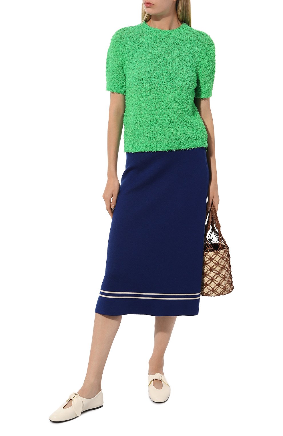 Шерстяная юбка GUCCI, арт. 650388 XKBNZ, фото 2