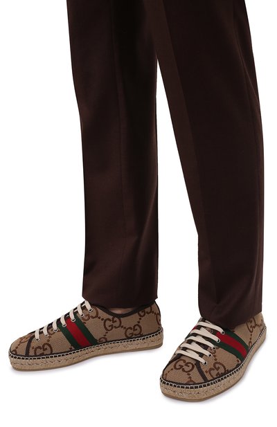 Текстильные эспадрильи GUCCI, арт. 675170/UK0C0, фото 3