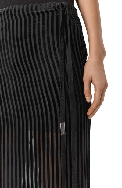 Юбка из вискозы и шелка ANN DEMEULEMEESTER, арт. B0010457/FA714, фото 5