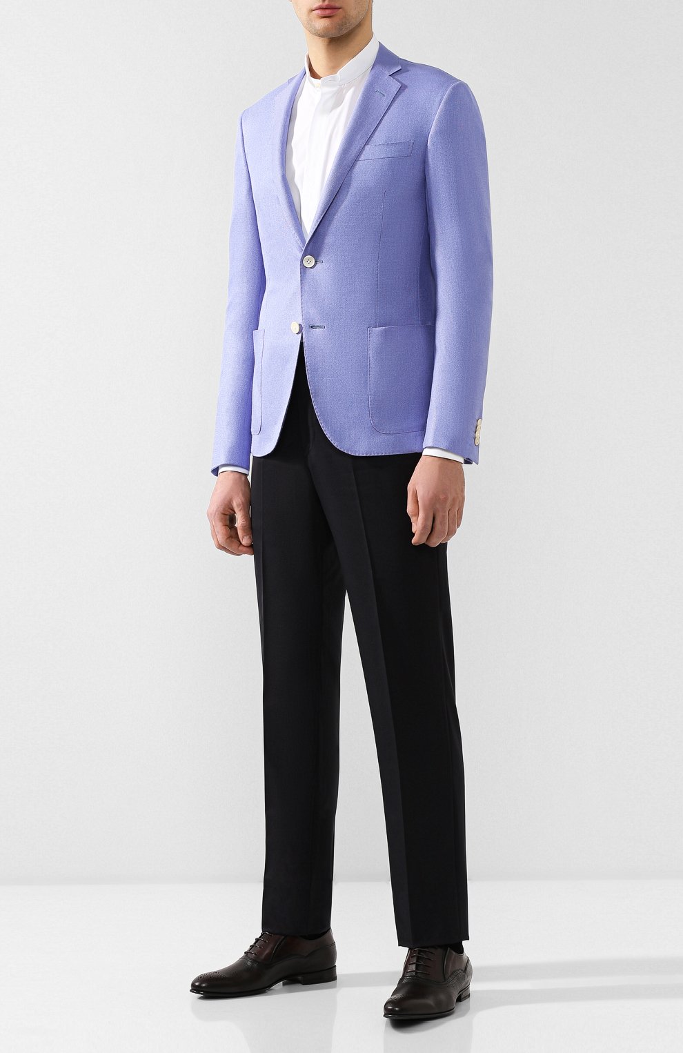 Пиджак из смеси шерсти и шелка CORNELIANI, арт. 83X294-9118280/90 Y1, фото 2