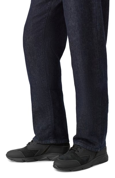 Комбинированные кроссовки ZILLI, арт. H0252AM4001VZGR00, фото 3