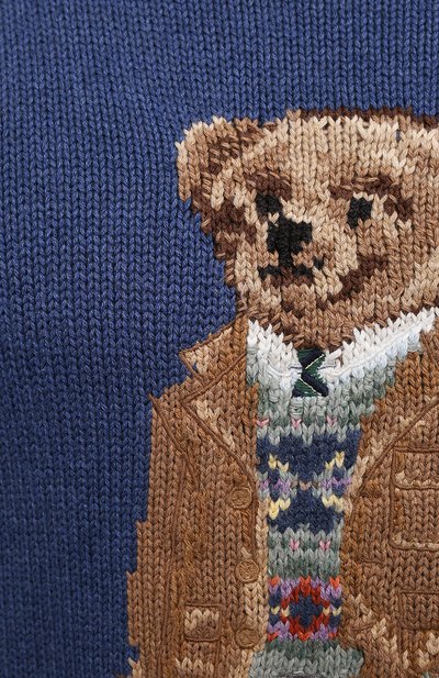 Хлопковый свитер POLO RALPH LAUREN, арт. 710822539, фото 5