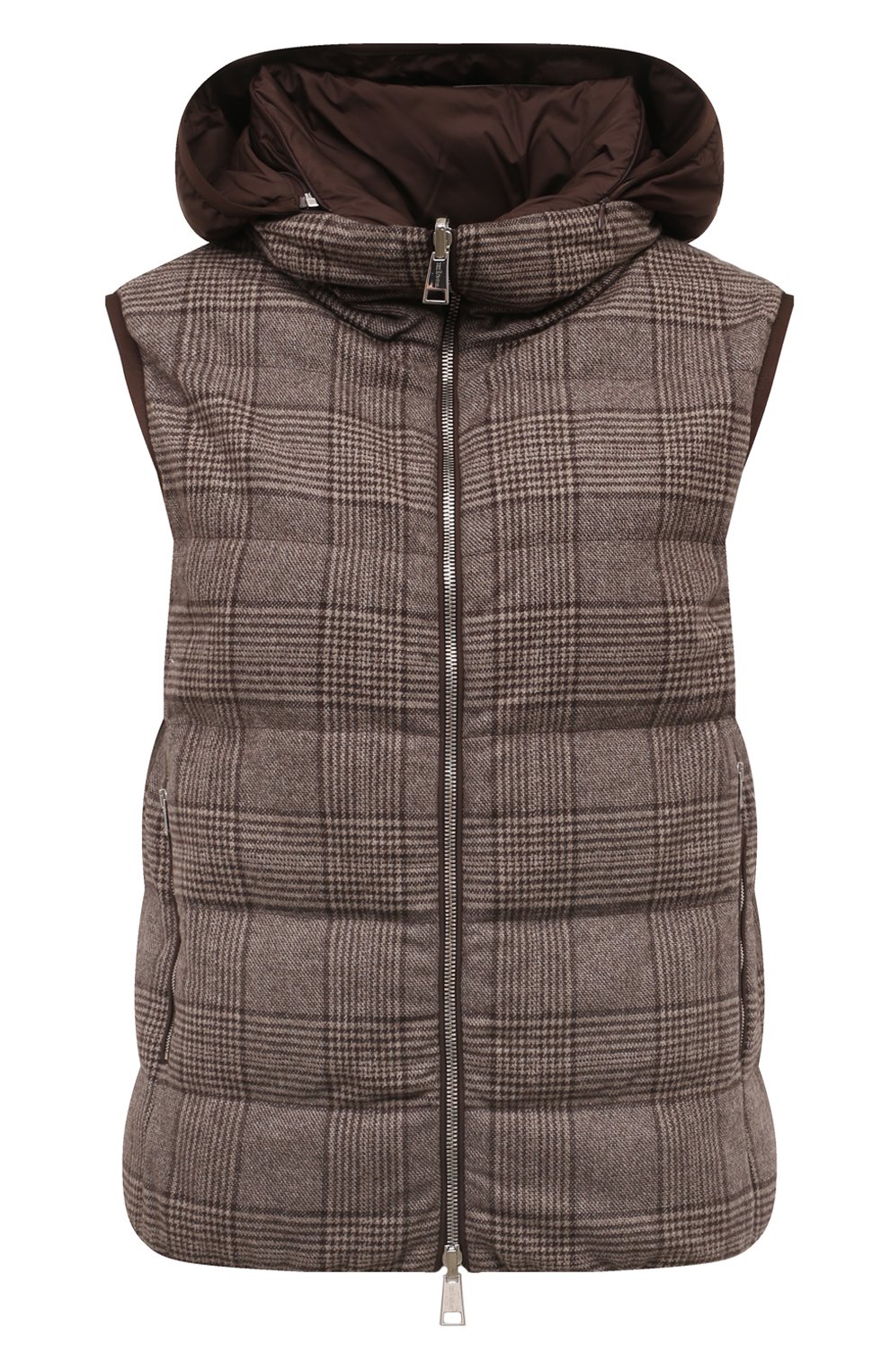 Жилет из шерсти и кашеми�ра KITON, арт. D53628K0520E03, фото 1