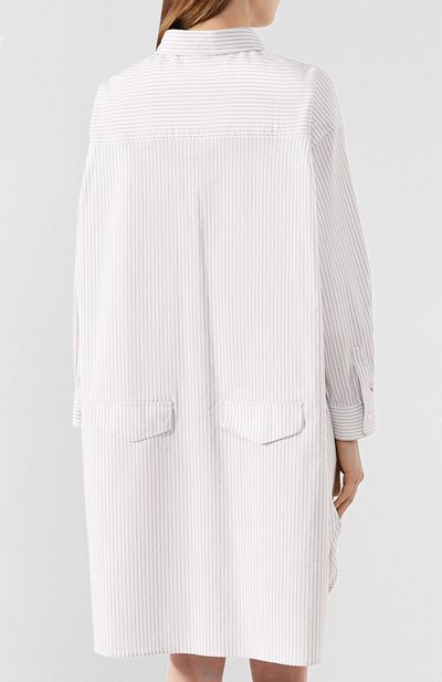 Хлопковое платье ZADIG AND VOLTAIRE бежевого цвета по цене 27750 руб., арт. SJCB0401F, фото 4 Хлопковое платье ZADIG AND VOLTAIRE, арт. SJCB0401F, фото 4