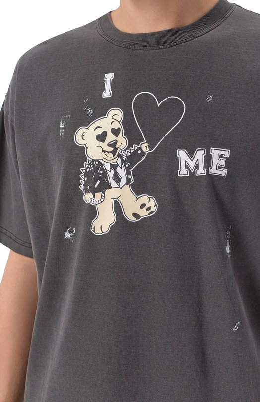 Хлопковая футболка DOMREBEL M ALWAYS/T-SHIRT Серый  M ALWAYS/T-SHIRT Фото 5