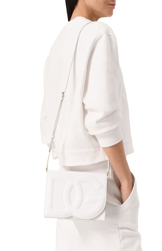 Сумка DG Logo Dolce & Gabbana BB9287_BE9287/AW576_1 Белый  BB9287_BE9287/AW576_1 Фото 2