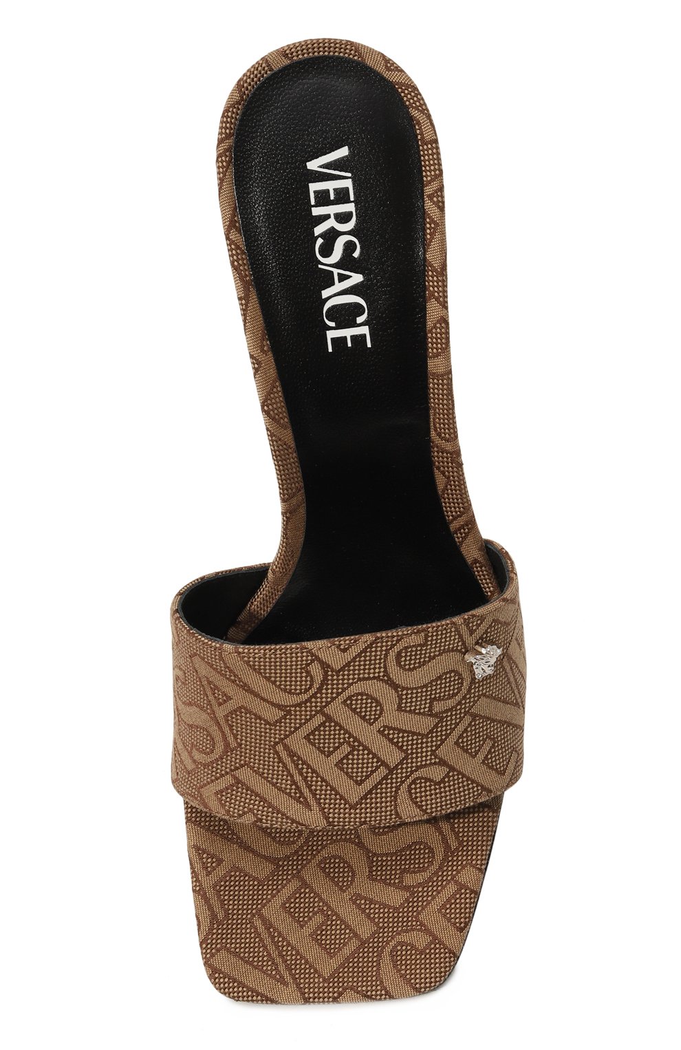 Текстильные мюли VERSACE, арт. 1010947/1A07931, фото 6