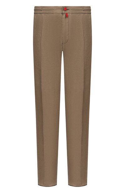 Мужские льняные брюки KITON, арт. UPLACRH09701