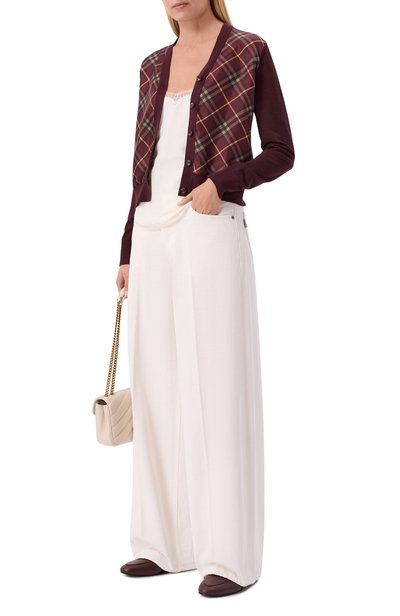 Кардиган из шерсти и шелка BURBERRY, арт. 8127351, фото 2