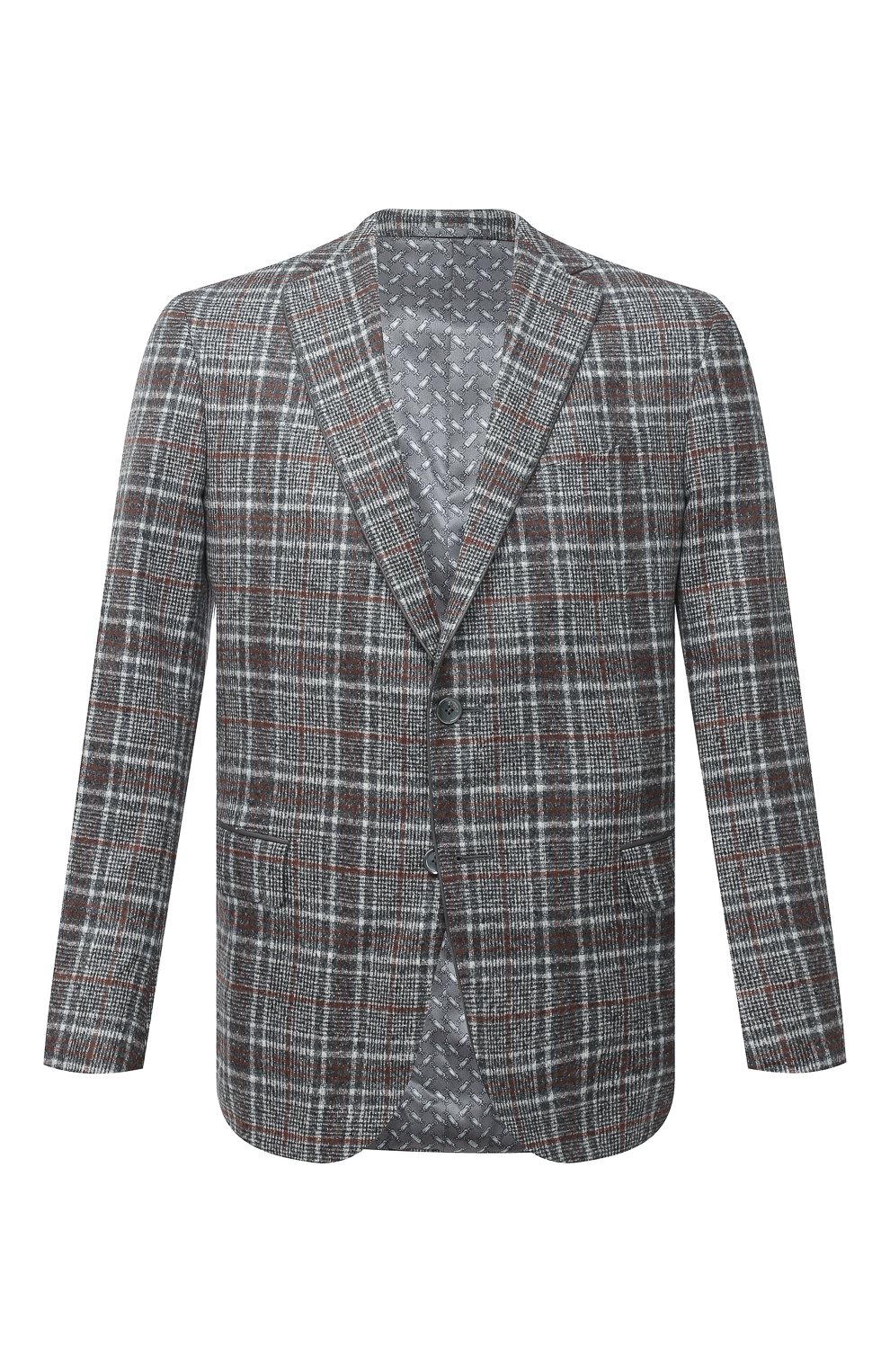 Пиджак из шелка и шерсти ZILLI, арт. MNU-VG2Y-2-D6624/M001, фото 1