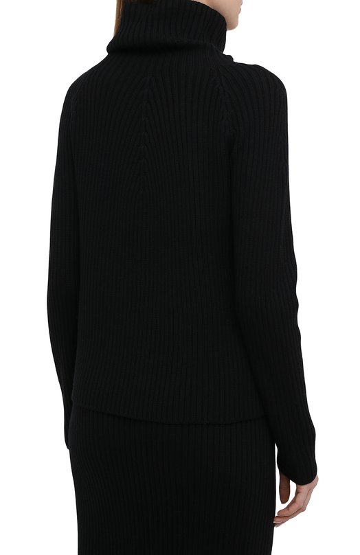 Шерстяной свитер St. John Чёрный, фото 4