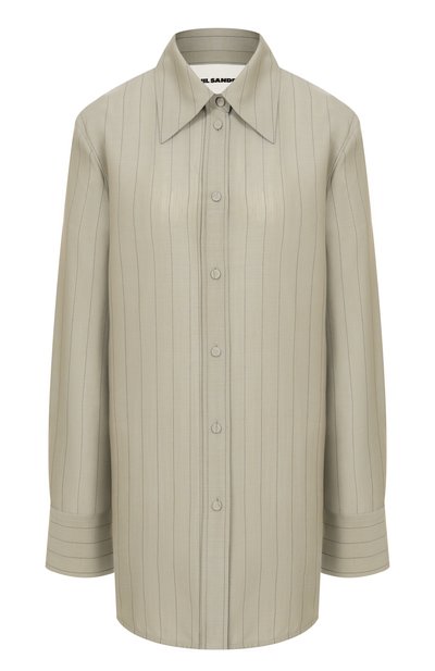 Женская шерстяная рубашка JIL SANDER, арт. J02DL0255/J40275