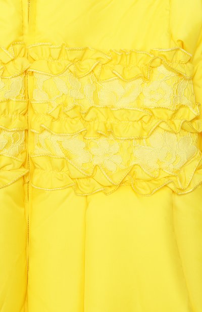 Утепленный комбинезон CHEPE желтого цвета по цене 8600 руб., арт. 391864, фото 3 Утепленный комбинезон CHEPE, арт. 391864, фото 3