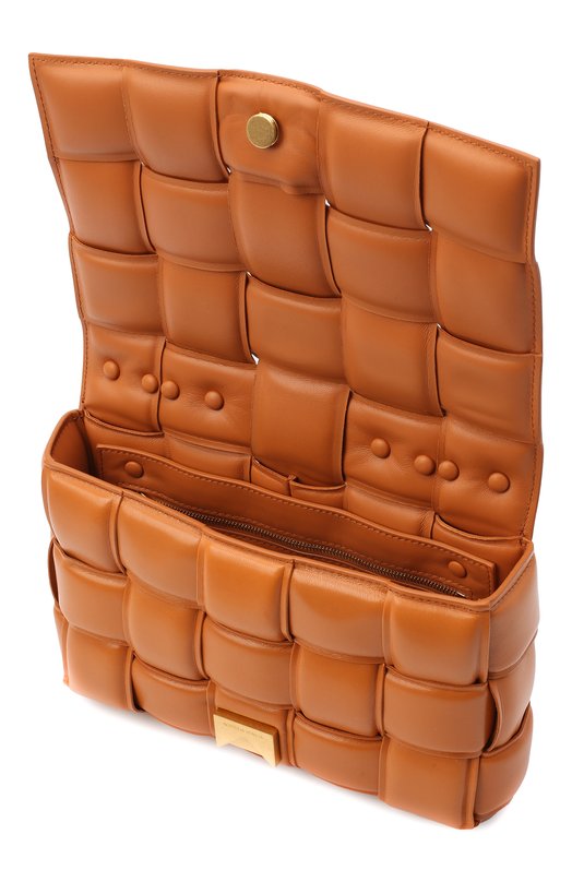 Сумка Chain Cassette Bottega Veneta 631421/VBWZ0 Оранжевый  631421/VBWZ0 Фото 4