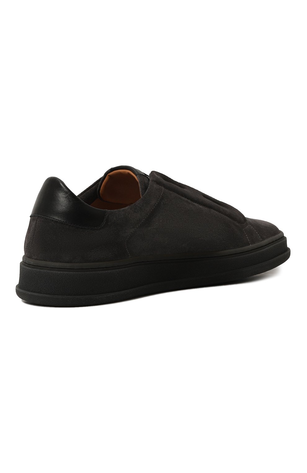 Замшевые кеды KITON, арт. USSA203N0110509, фото 5