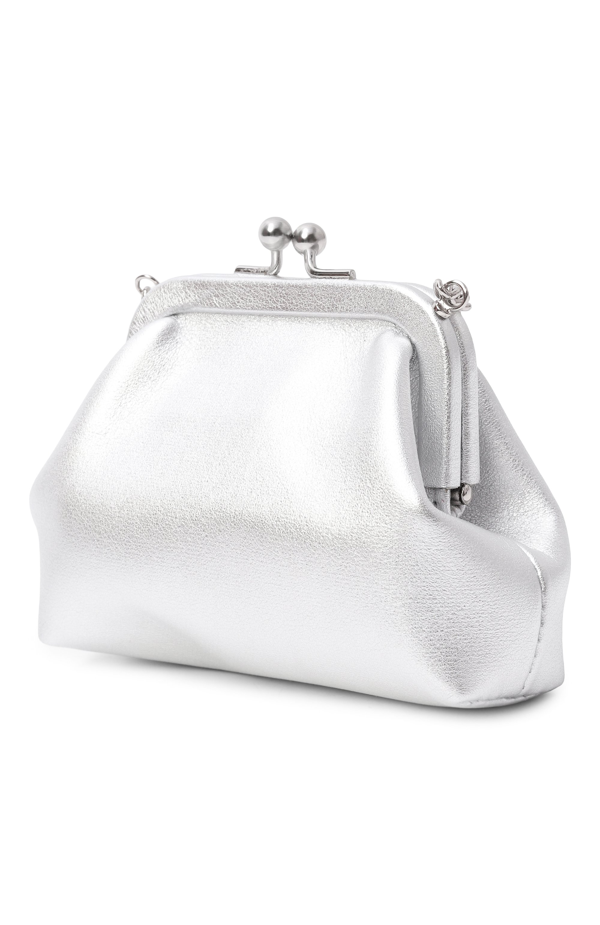 Сумка DOLCE & GABBANA серебряного цвета по цене 72000 руб., арт. EB0007/AY812, фото 2 Сумка DOLCE & GABBANA, арт. EB0007/AY812, фото 2