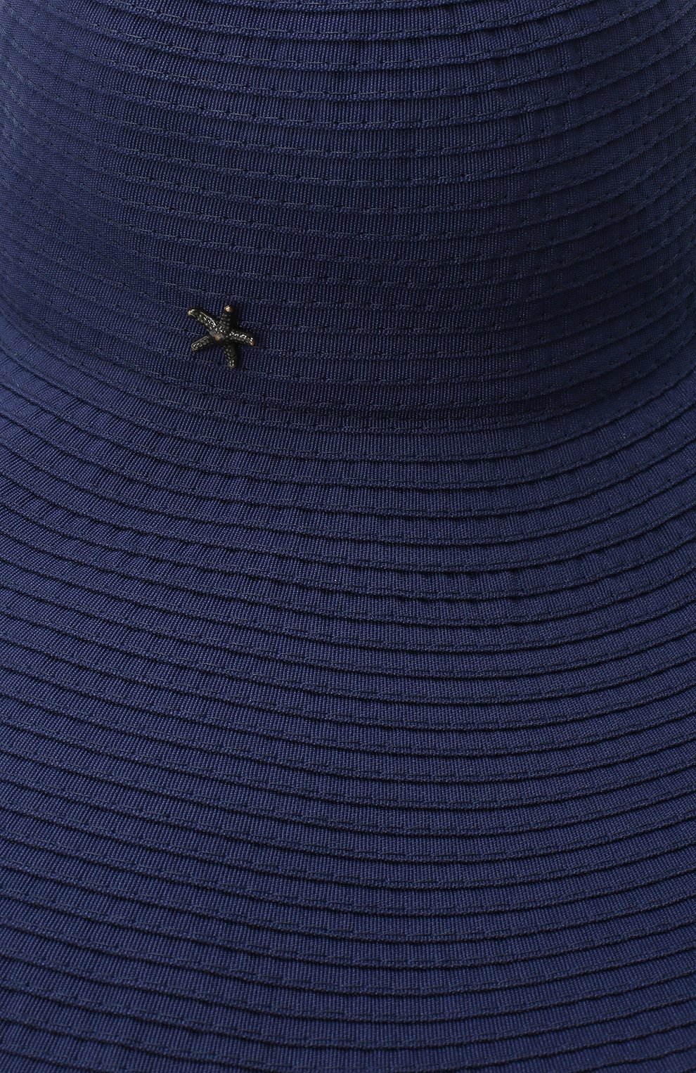 Шляпа с широкими полями SHAN синего цвета по цене 13920 руб., арт. 0550-07, фото 3 Шляпа с широкими полями SHAN, арт. 0550-07, фото 3