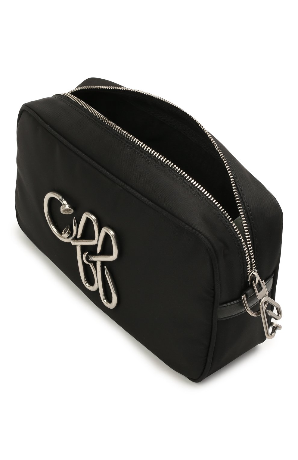 Текстильная сумка OFF-WHITE черного цвета по цене 133500 руб., арт. 0MNN017S21FAB001, фото 4 Текстильная сумка OFF-WHITE, арт. 0MNN017S21FAB001, фото 4