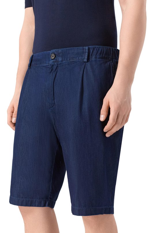 Джинсовые шорты Paul&Shark 26414163_001 Синий  26414163_001 Фото 3