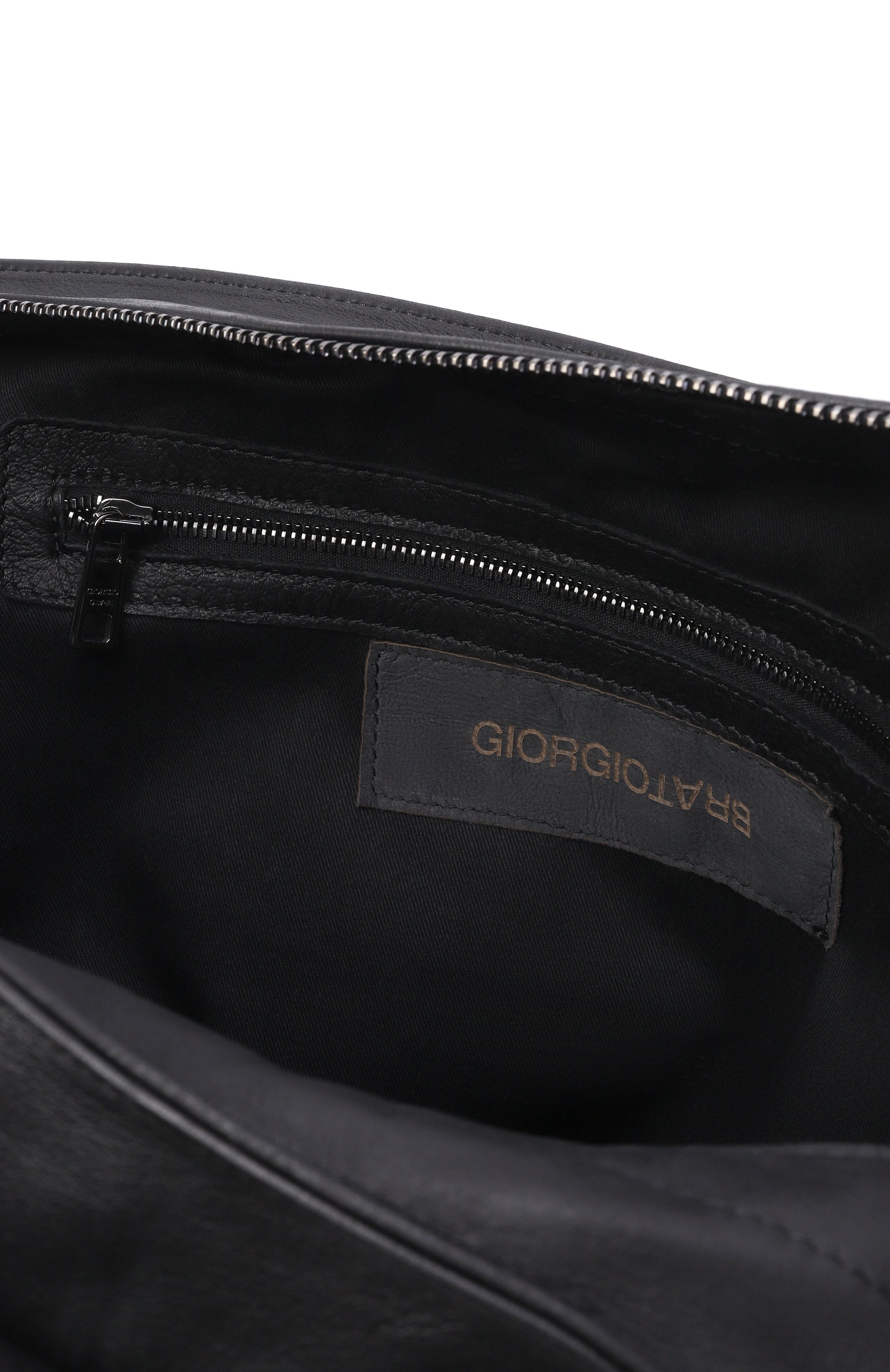 Сумка GIORGIO BRATO черного цвета по цене 123500 руб., арт. BS26S4071VBRUSH, фото 4 Сумка GIORGIO BRATO, арт. BS26S4071VBRUSH, фото 4
