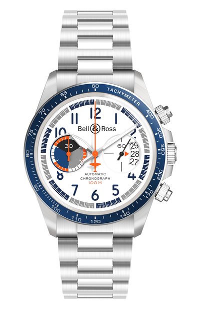Мужские часы racing bird chrono BELL AND ROSS, арт. BRV294-BB-ST/SST