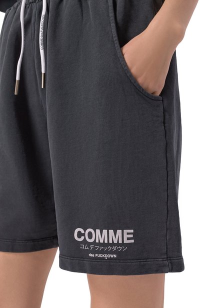 Хлопковые шорты COMME DES FUCKDOWN, арт. CFABW01585, фото 5