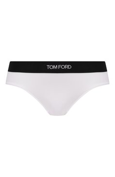 Женские трусы-слипы TOM FORD белого цвета, арт. KNJ004-JEX011 | Фото 1 (Женское Кросс-КТ: Трусы; Материал внешний: Синтетический материал; Материал сплава: Проставлено; Нос: Не проставлено)