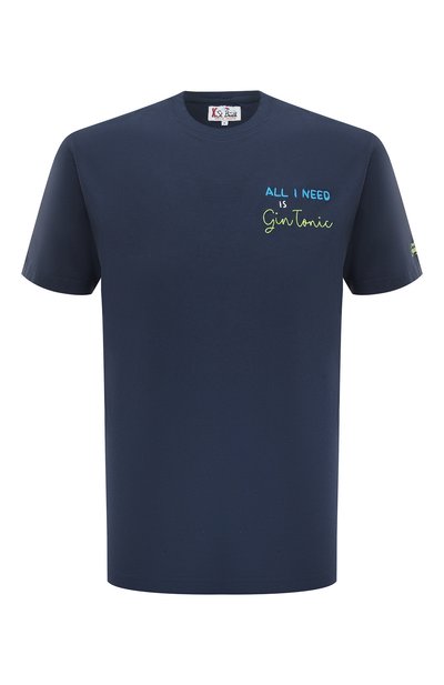 Мужская хлопковая футболка MC2 SAINT BARTH, арт. STBM/ARN0TT/00551E