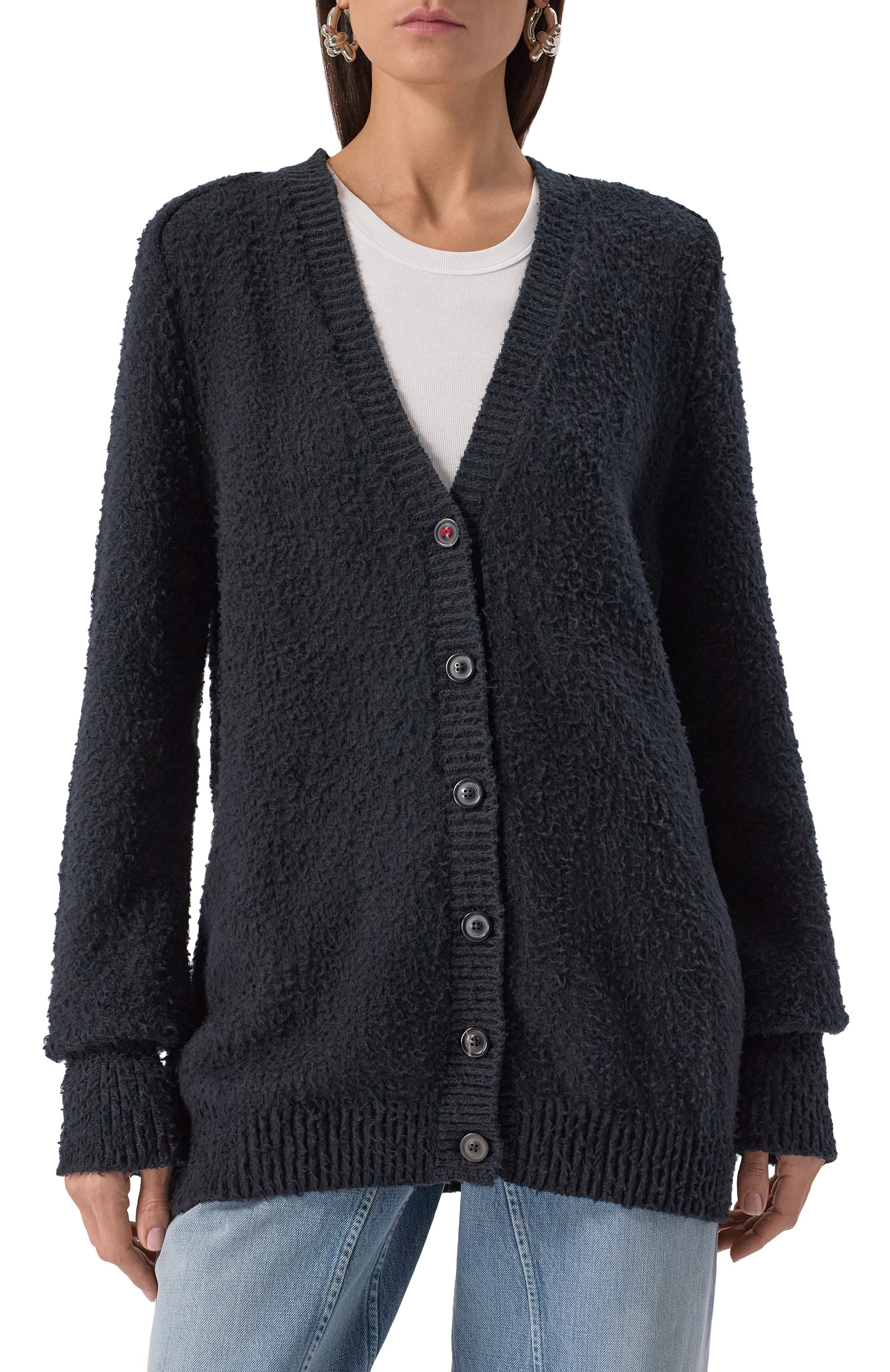 Хлопковый кардиган MAISON MARGIELA, арт. SI0GP0002/S17664, фото 6