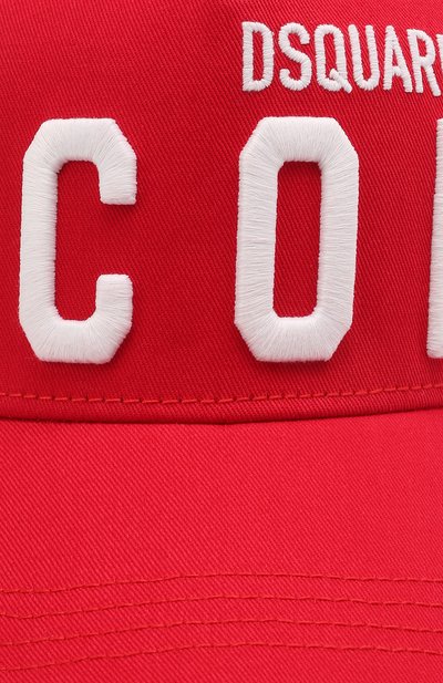 Хлопковая бейсболка icon DSQUARED2, арт. BCM0412 05C00001, фото 3