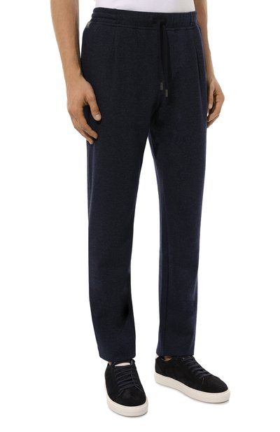 Брюки из шерсти и хлопка CAPOBIANCO, арт. 17M750.PL00., фото 3