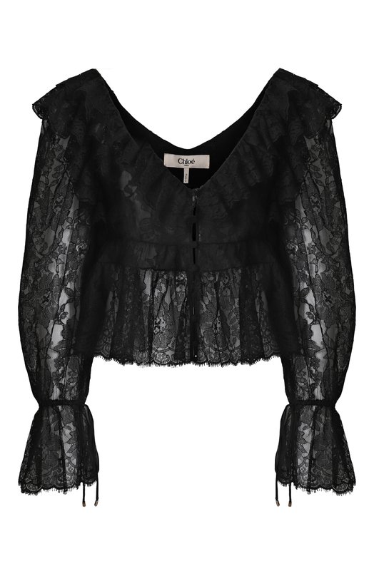 Блузка Chloé CHC25SHT15400 Чёрный CHC25SHT15400