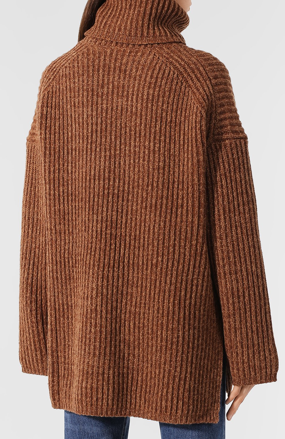 Шерстяной свитер ACNE STUDIOS бежевого цвета по цене 30800 руб., арт. A60018, фото 4 Шерстяной свитер ACNE STUDIOS, арт. A60018, фото 4