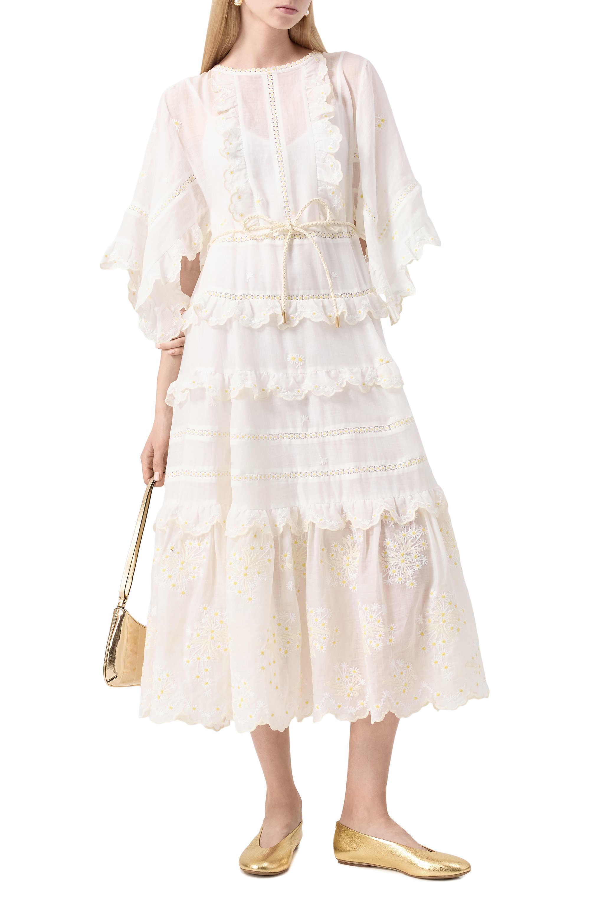 Кожаные балетки sr arc SERGIO ROSSI золотого цвета по цене 99500 руб., арт. B09220/MINL01, фото 2 Кожаные балетки sr arc SERGIO ROSSI, арт. B09220/MINL01, фото 2