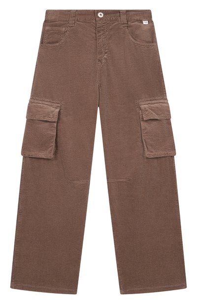 Вельветовые брюки-карго IL GUFO, арт. A25GPL0018V6021