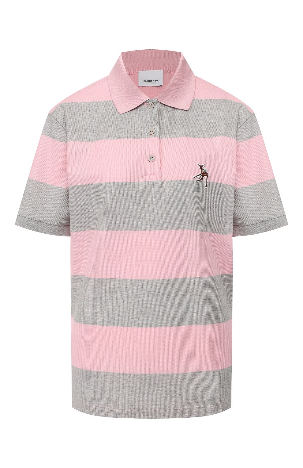 Хлопковое поло BURBERRY, арт. 8029623, фото 1
