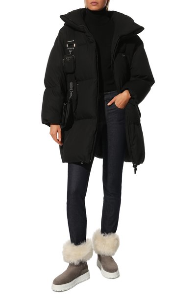 Замшевые сапоги PRADA, арт. 1T487M-JFT-F00M4-ZF45, фото 2