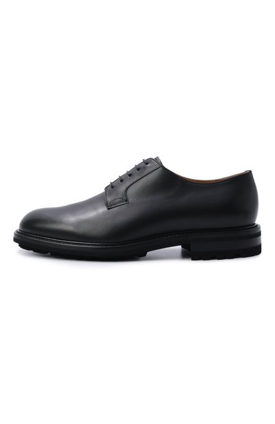 Кожаные дерби KITON черного цвета по цене 138500 руб., арт. USSA504N01493, фото 3 Кожаные дерби KITON, арт. USSA504N01493, фото 3