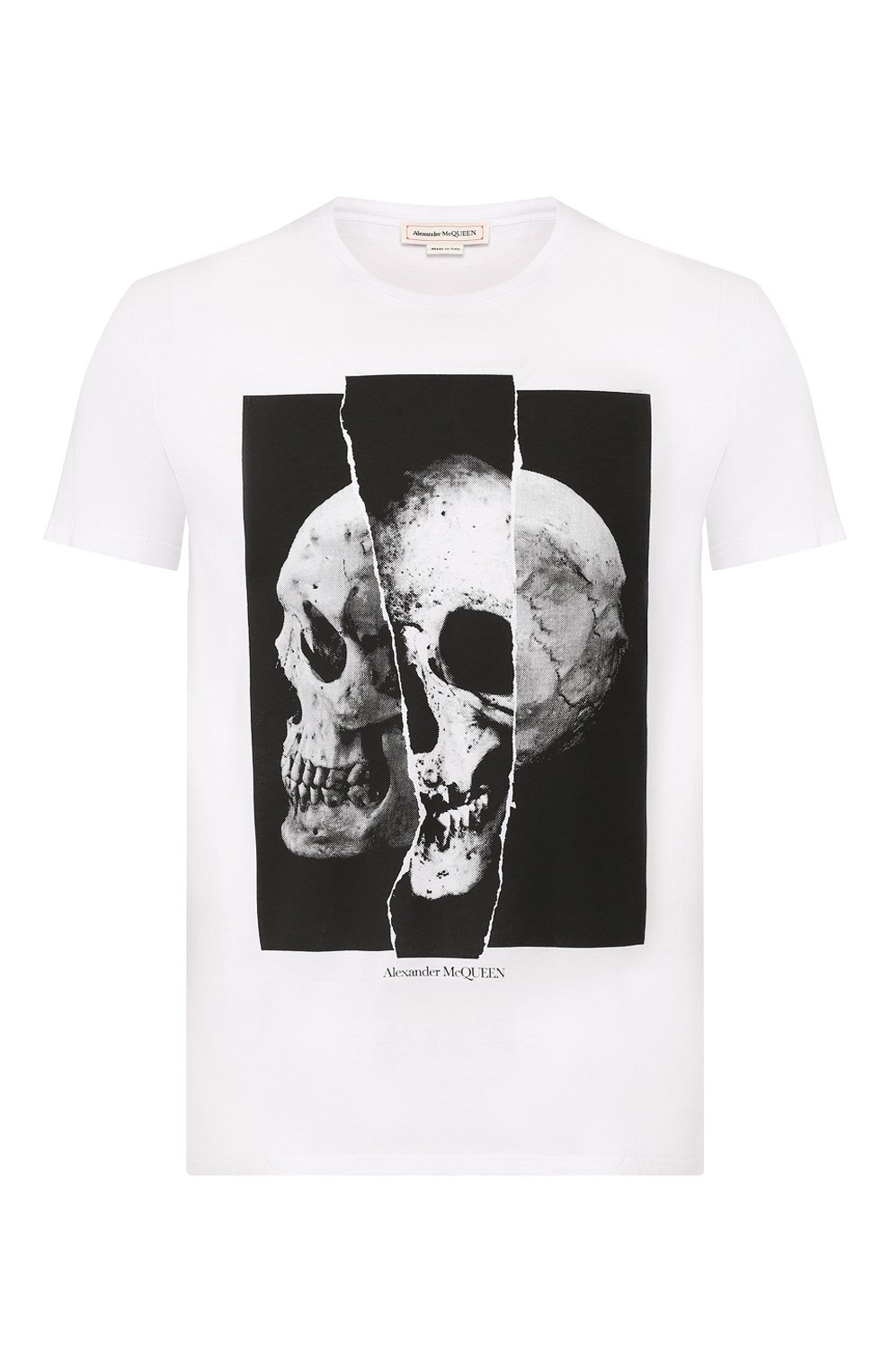 Хлопковая футболка ALEXANDER MCQUEEN, арт. 582923/QNZ8B, фото 1