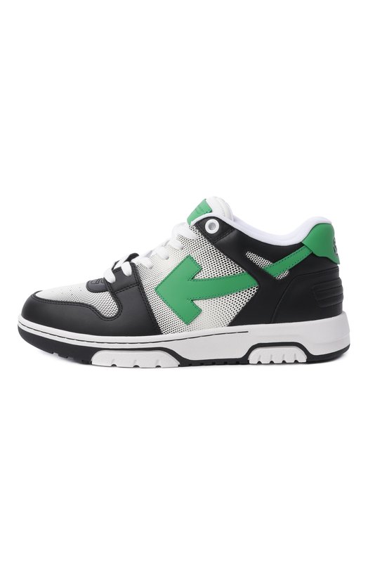 Кожаные кеды Out of Office Off-White 0MIA189S26LEA00A Разноцветный  0MIA189S26LEA00A Фото 3