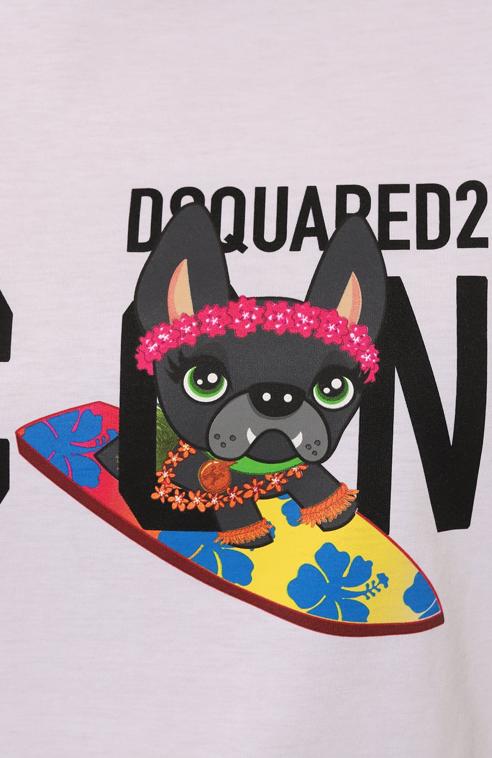 Хлопковая футболка DSQUARED2, арт. S80GC0049/S23009, фото 5
