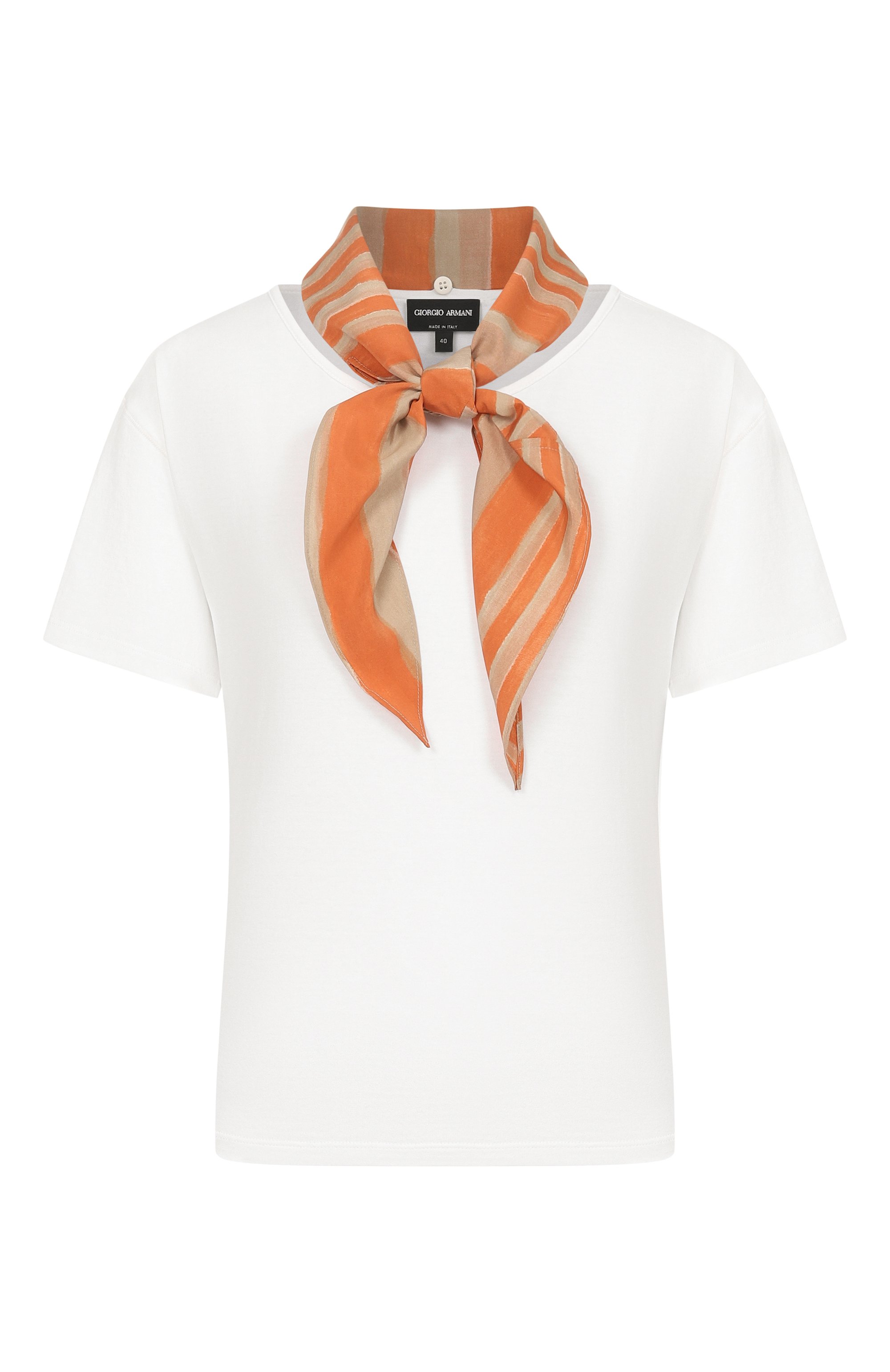 Хлопковая  футболка GIORGIO ARMANI, арт. GW003174/AF24867, фото 1