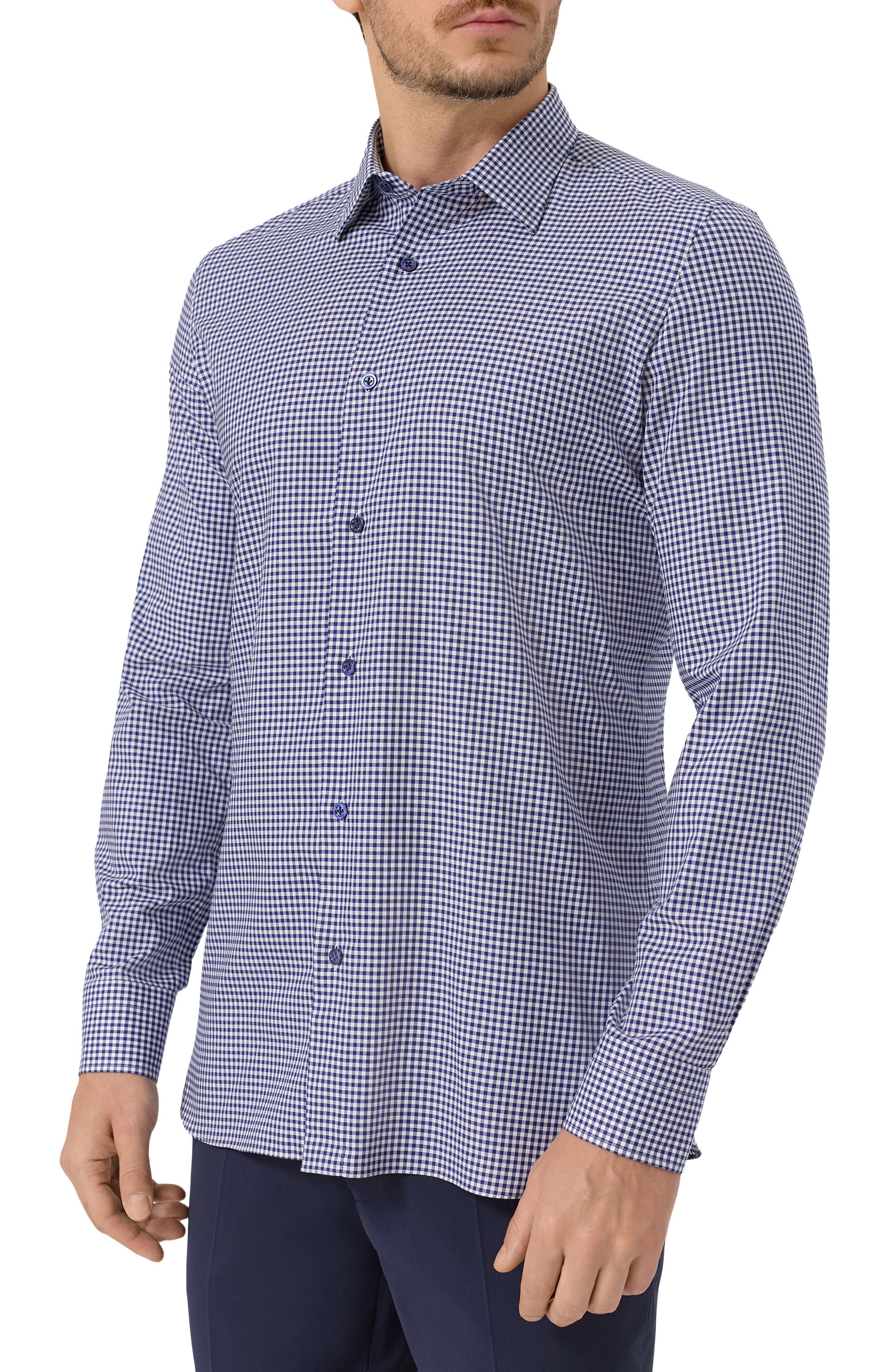 Хлопковая рубашка GIAMPAOLO, арт. 908/TS43257, фото 3