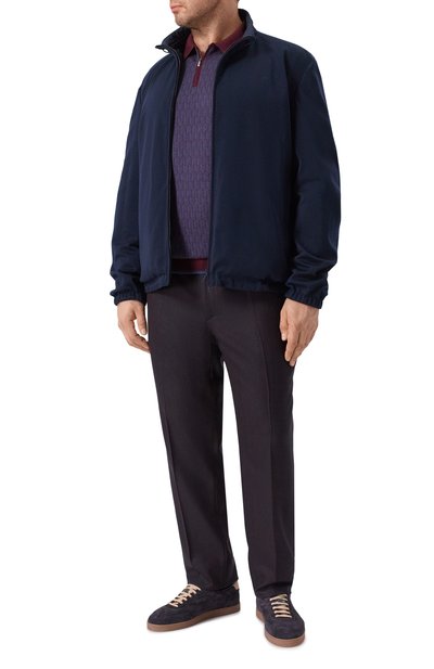 Поло из шерсти и шелка ZILLI, арт. KZP001M0230VHE001, фото 2