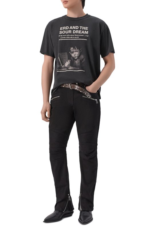 Хлопковая футболка Enfants Riches Deprimes 010-883/C0TT0N Чёрный  010-883/C0TT0N Фото 2