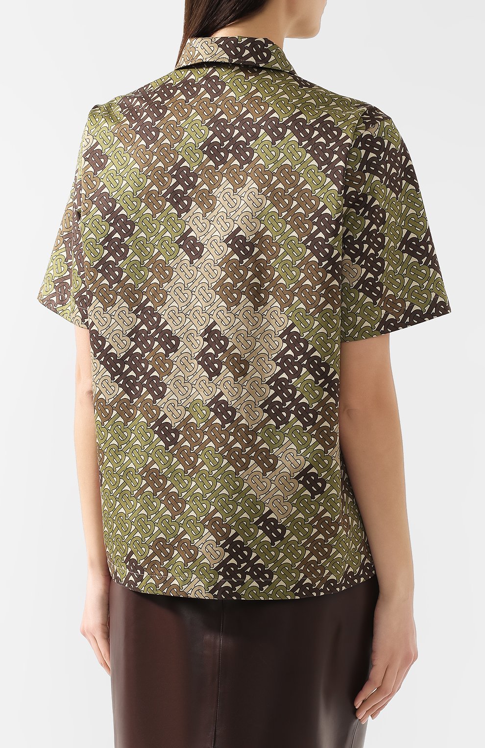 Хлопковая футболка BURBERRY, арт. 4560514, фото 4